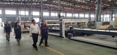 黨委書記 董事長趙勇調研經(jīng)開長虹包裝印務產(chǎn)業(yè)園